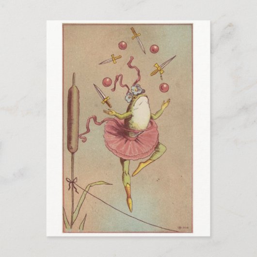 ヴィンテージグラフィック葉書 ポストカード (正面)