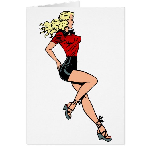 ヴィンテージグラマー女の子ネクストドアブロンドブロンシェル (正面)