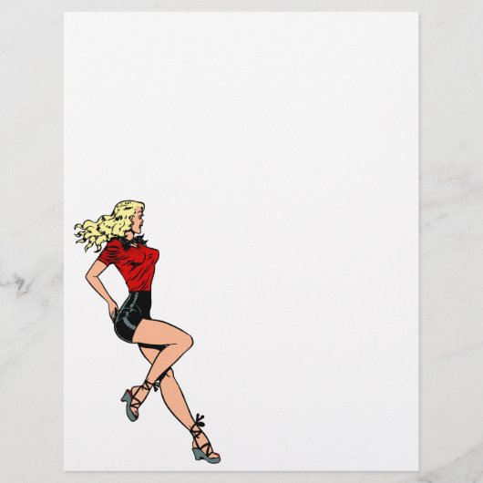 ヴィンテージグラマー女の子ネクストドアブロンドブロンシェル (正面)