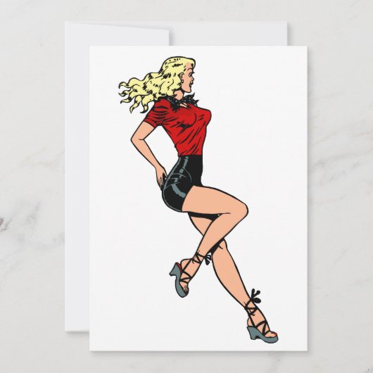 ヴィンテージグラマー女の子ネクストドアブロンドブロンシェル (正面)