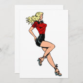 ヴィンテージグラマー女の子ネクストドアブロンドブロンシェル (正面/裏面)