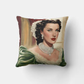 ヴィンテージグラマー角枕 クッション (裏面)