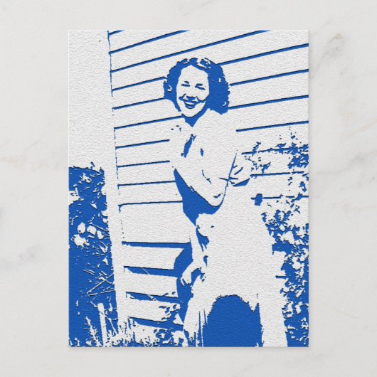 ヴィンテージグラマー ポストカード (正面)