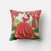 ヴィンテージグラマーII角枕 クッション (裏面)