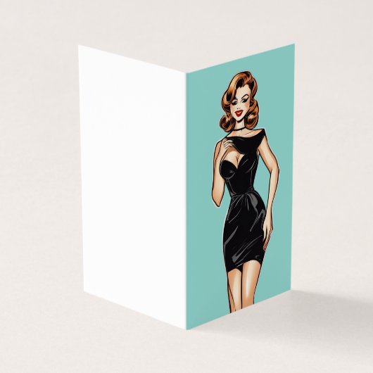 ヴィンテージグラマーLBDリトルブラックドレス空白の (外部)