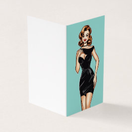 ヴィンテージグラマーLBDリトルブラックドレス空白の