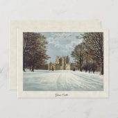 ヴィンテージグラミスキャッスルフォーファースコットランド ポストカード (正面/裏面)