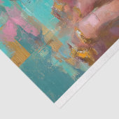 ヴィンテージグラムの女性とカクテルデコパージュ 薄葉紙 (詳細)