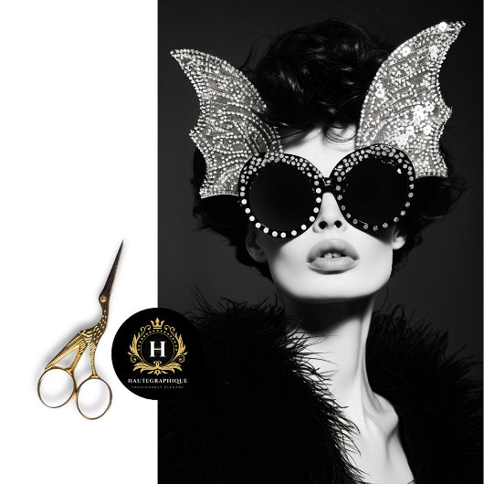 ヴィンテージグラムバトゥイングサングラスエッジディーディデクページ 薄葉紙