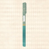 ヴィンテージグラムブラシティール(緑がかった色)テキスタイルモノグラムの外観 Case-Mate iPhoneケース