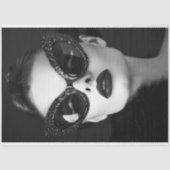 ヴィンテージグラムブラック&クリスタルキャットアイデクページ 薄葉紙 (正面)