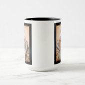 ヴィンテージグラモールハリウッドブロンド美しい マグカップ (中央)