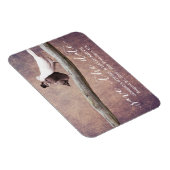 ヴィンテージグランジのハトの鳥が命日を守る マグネット (右側)