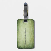 ヴィンテージグランジアイリッシュラッキーシャムロック ラゲッジタグ (裏面縦)