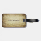 ヴィンテージグランジアイリッシュラッキーシャムロック ラゲッジタグ (裏面横)