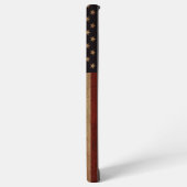 ヴィンテージグランジアメリカ国旗 SAMSUNG GALAXYケース (左側面)