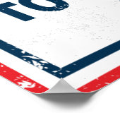 ヴィンテージグランジアンクルサム第4位7月プーグポスター ポスター (角)