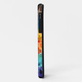 ヴィンテージグランジカラフル花パターン Case-Mate iPhoneケース (裏面/左)