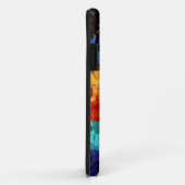 ヴィンテージグランジカラフル花パターン Case-Mate iPhoneケース (裏面/右)