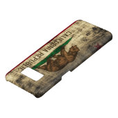 ヴィンテージグランジカリフォルニア州旗 Case-Mate iPhoneケース (ボトム)