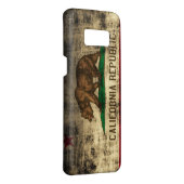 ヴィンテージグランジカリフォルニア州旗 Case-Mate iPhoneケース (裏面/右)