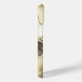 ヴィンテージグランジギターとマイクのiPhoneケース Case-Mate iPhoneケース (裏面 / 右)