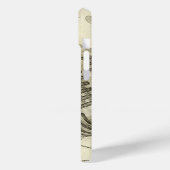 ヴィンテージグランジギターとマイクのiPhoneケース Case-Mate iPhoneケース (裏面 / 左)