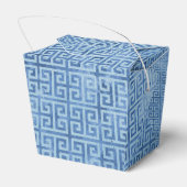 ヴィンテージグランジギリシャ鍵パターン フェイバーボックス (裏面サイド)