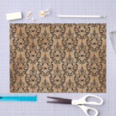 ヴィンテージグランジゴシックスパイダーとくもの巣 薄葉紙 (クラフト)