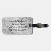 ヴィンテージグランジダマスコトンフライ ラゲッジタグ (裏面横)