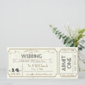 ヴィンテージグランジチケット日付の保存 (スタンド正面)