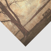 ヴィンテージグランジパークBench Treesテクスチ素朴ャ 薄葉紙 (詳細)