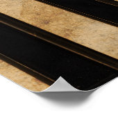 ヴィンテージグランジピアノ ポスター (角)