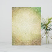 ヴィンテージグランジフローラアートパターンスクラップブック紙 (スタンド正面)