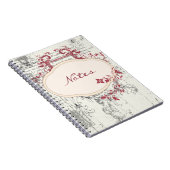 ヴィンテージグランジフローラ ノートブック (右側)