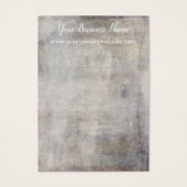 ヴィンテージグランジブラウンズイヤリングホルダー表示カード (正面)