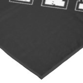 ヴィンテージグランジモノグラ動揺してム文字 テーブルクロス (アングル)