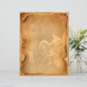 ヴィンテージグランジ回転車スクラップブック紙 (スタンド正面)