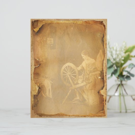 ヴィンテージグランジ回転車スクラップブック紙 (スタンド正面)