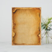 ヴィンテージグランジ手書きスクラップブック紙 (スタンド正面)