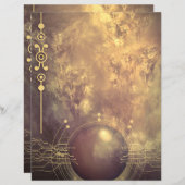 ヴィンテージグランジ抽象芸術 (正面/裏面)