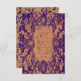 ヴィンテージグランジ空白の招待状カード 招待状