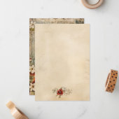 ヴィンテージグランジ職人の植物園 ノートカード (正面/裏面インサイチュ)