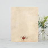 ヴィンテージグランジ職人パーチメント紙シート (スタンド正面)