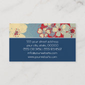 ヴィンテージグランジ花柄16 名刺 (裏面)