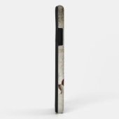 ヴィンテージグランジ野球パーソナライズされたテンプレート Case-Mate iPhoneケース (裏面/右)