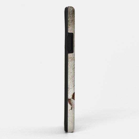 ヴィンテージグランジ野球パーソナライズされたテンプレート Case-Mate iPhoneケース (裏面/右)