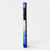 ヴィンテージグランジ青色花柄 Case-Mate iPhoneケース (裏面/左)