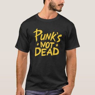 ヴィンテージグランジ – パンクスが死んでいない – ロックパンクが死んでいない Tシャツ