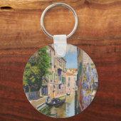 ヴィンテージグランドカナルゴンドラ – ヴェネツィアイタリア キーホルダー (正面)